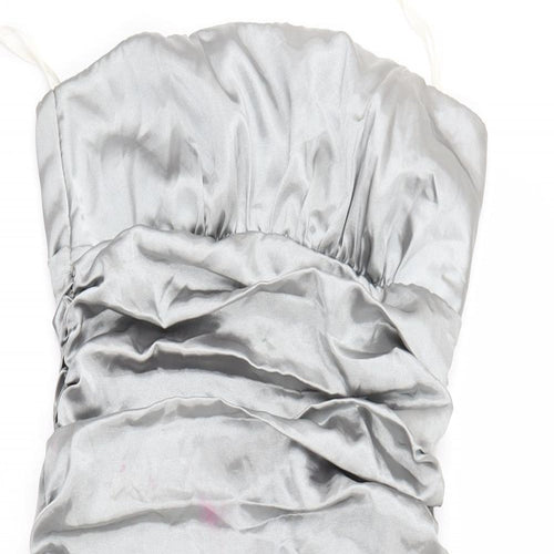 Juno Womens Silver   Bodycon