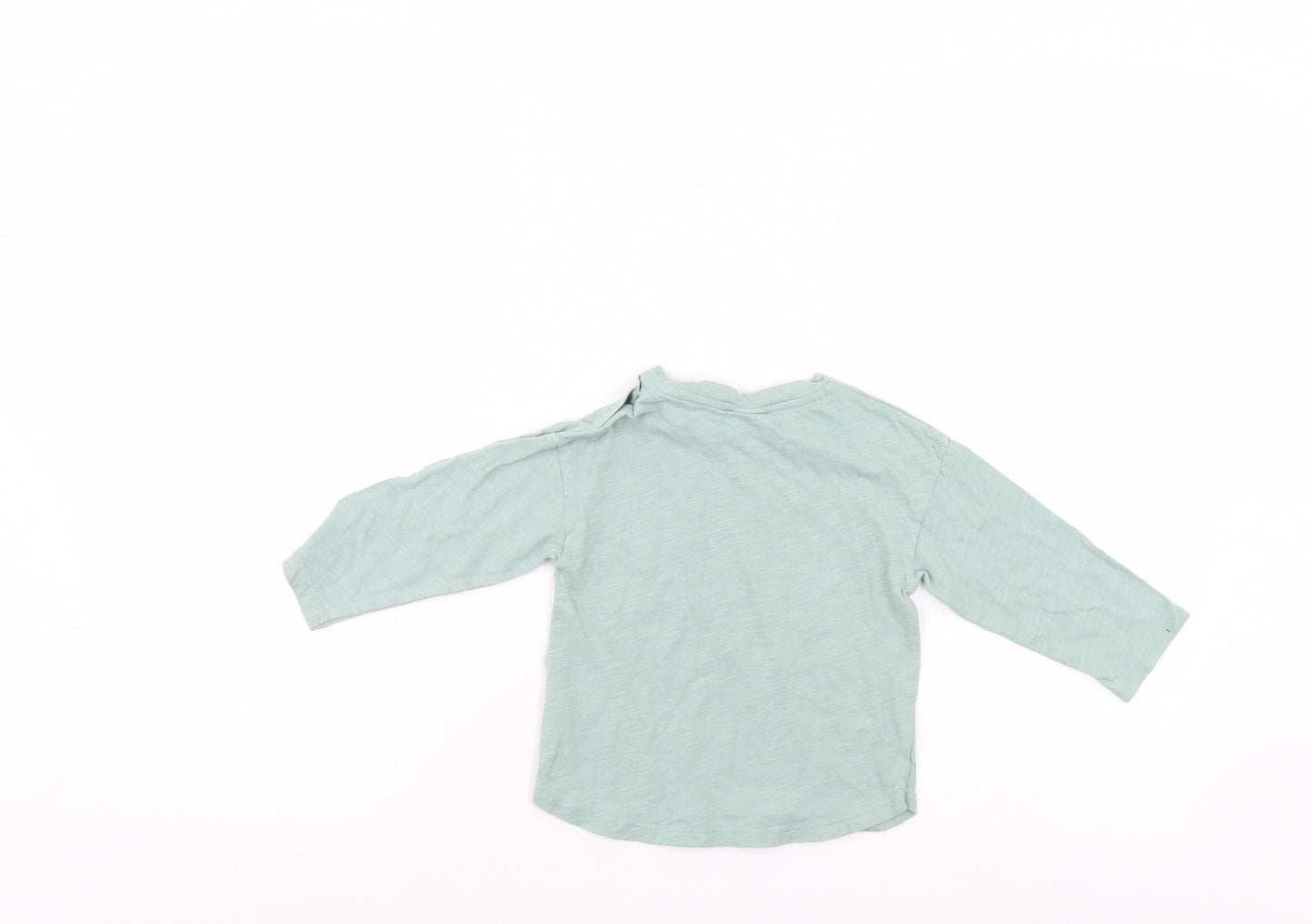 H&M Boys Green   Pullover Jumper Size 18-24 Months
