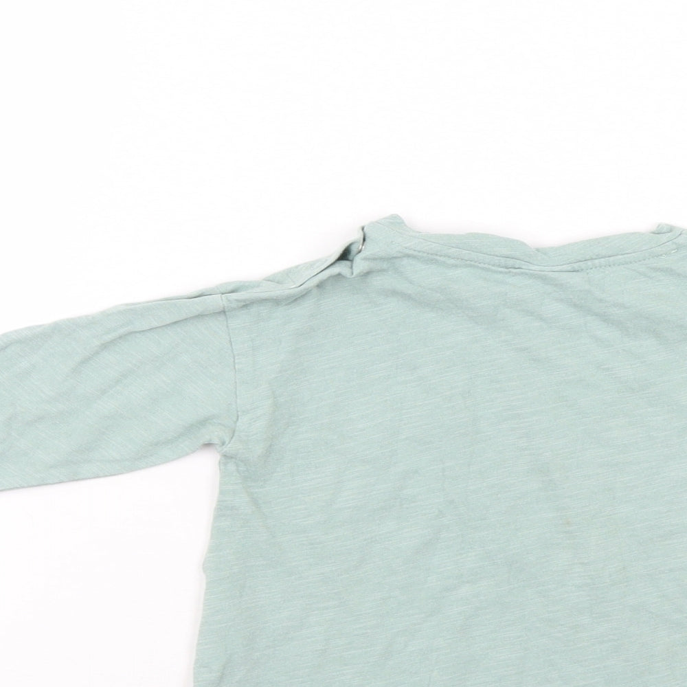 H&M Boys Green   Pullover Jumper Size 18-24 Months