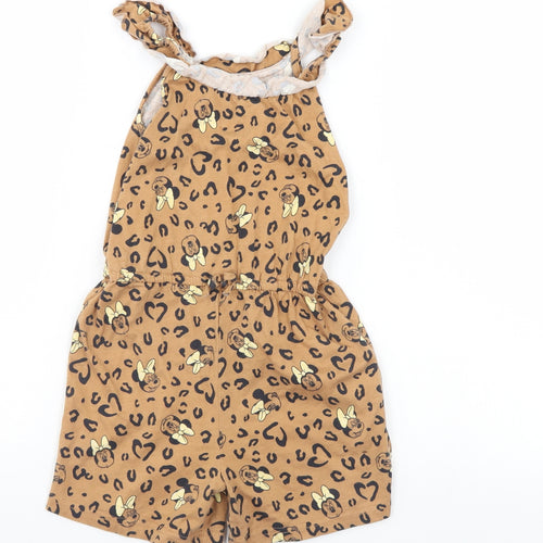 Preworn Girls Brown   Jumpsuit One-Piece   - jumpsuit/shorts