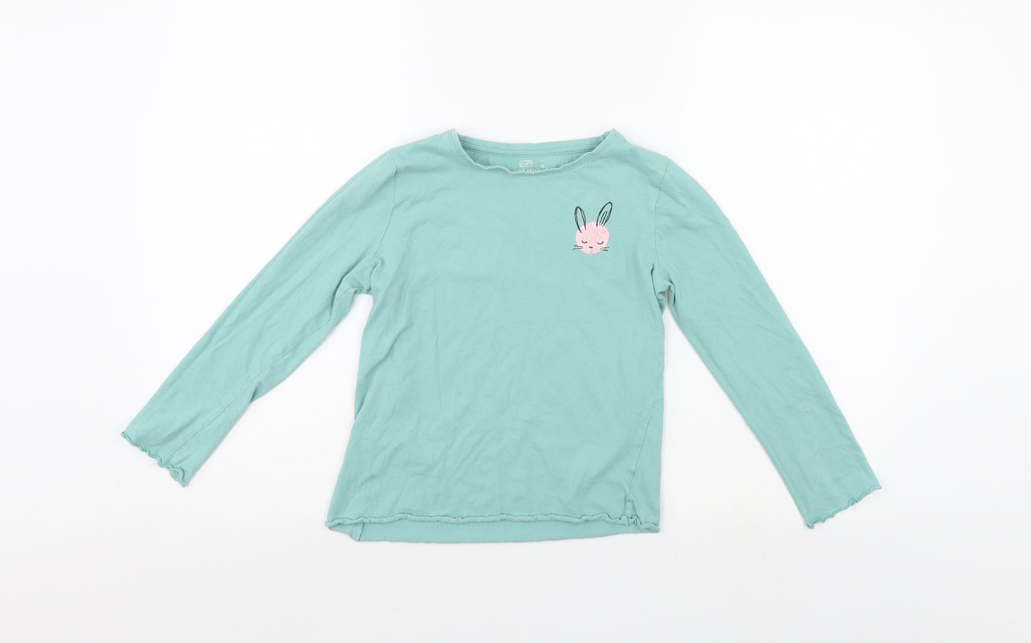 F&F Girls Green    Pyjama Set Size 9-10 Years