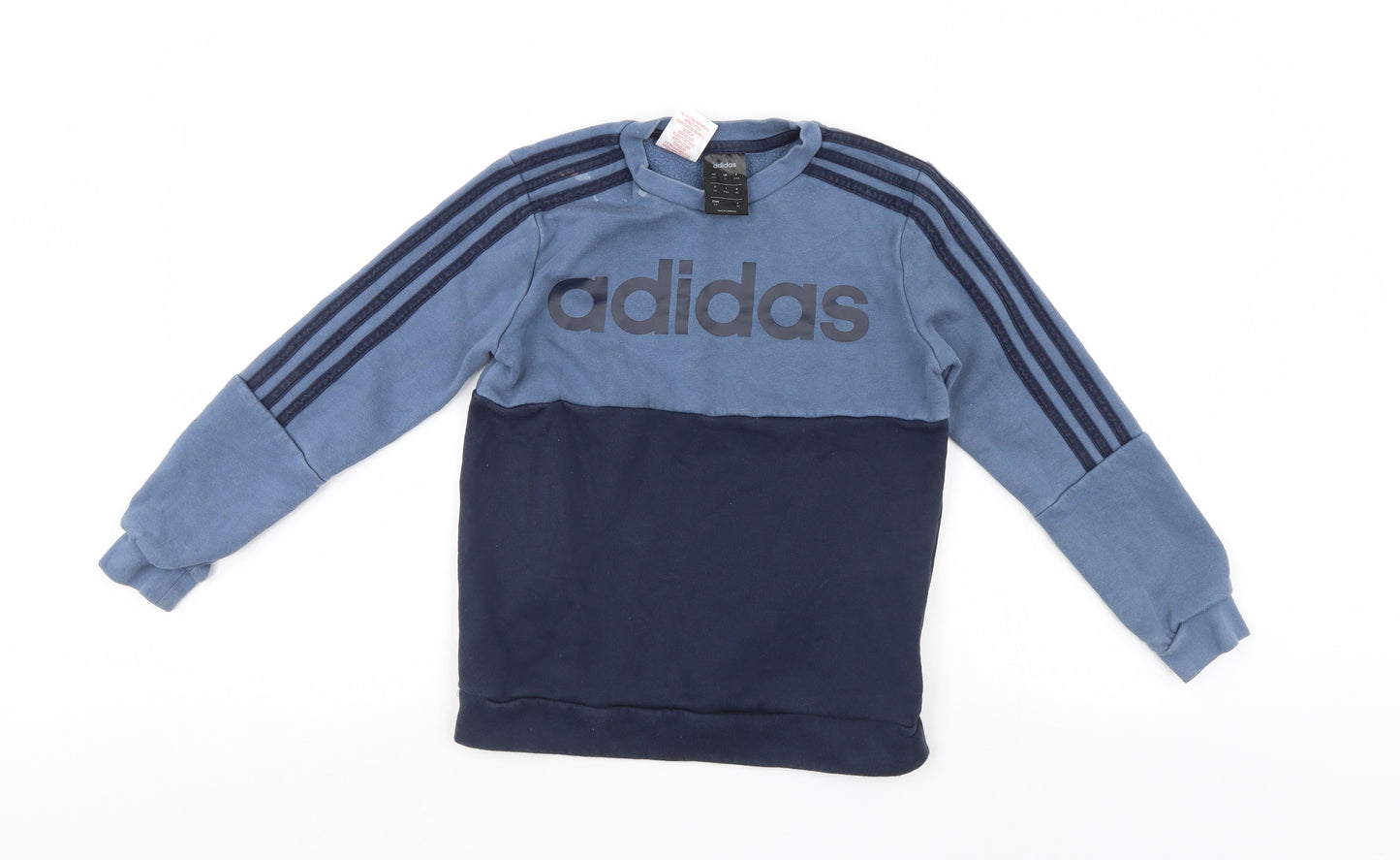 adidas Boys Blue   Pullover Sweatshirt Size 9-10 Years