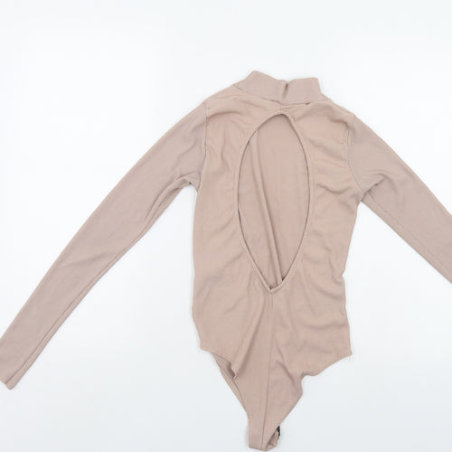 Cameo Rose Womens Beige   Bodysuit One-Piece