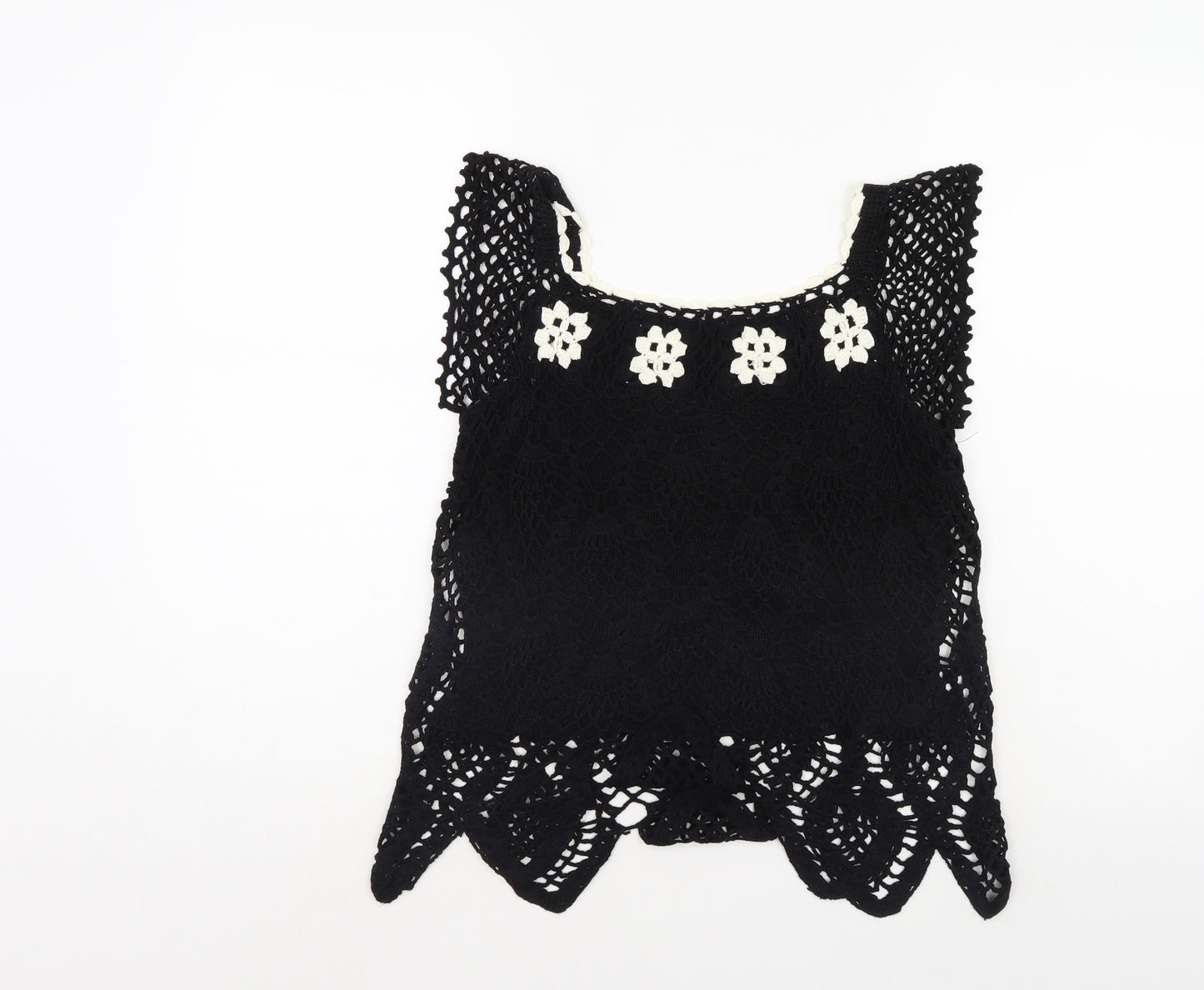 Preworn Womens Black   Basic Blouse