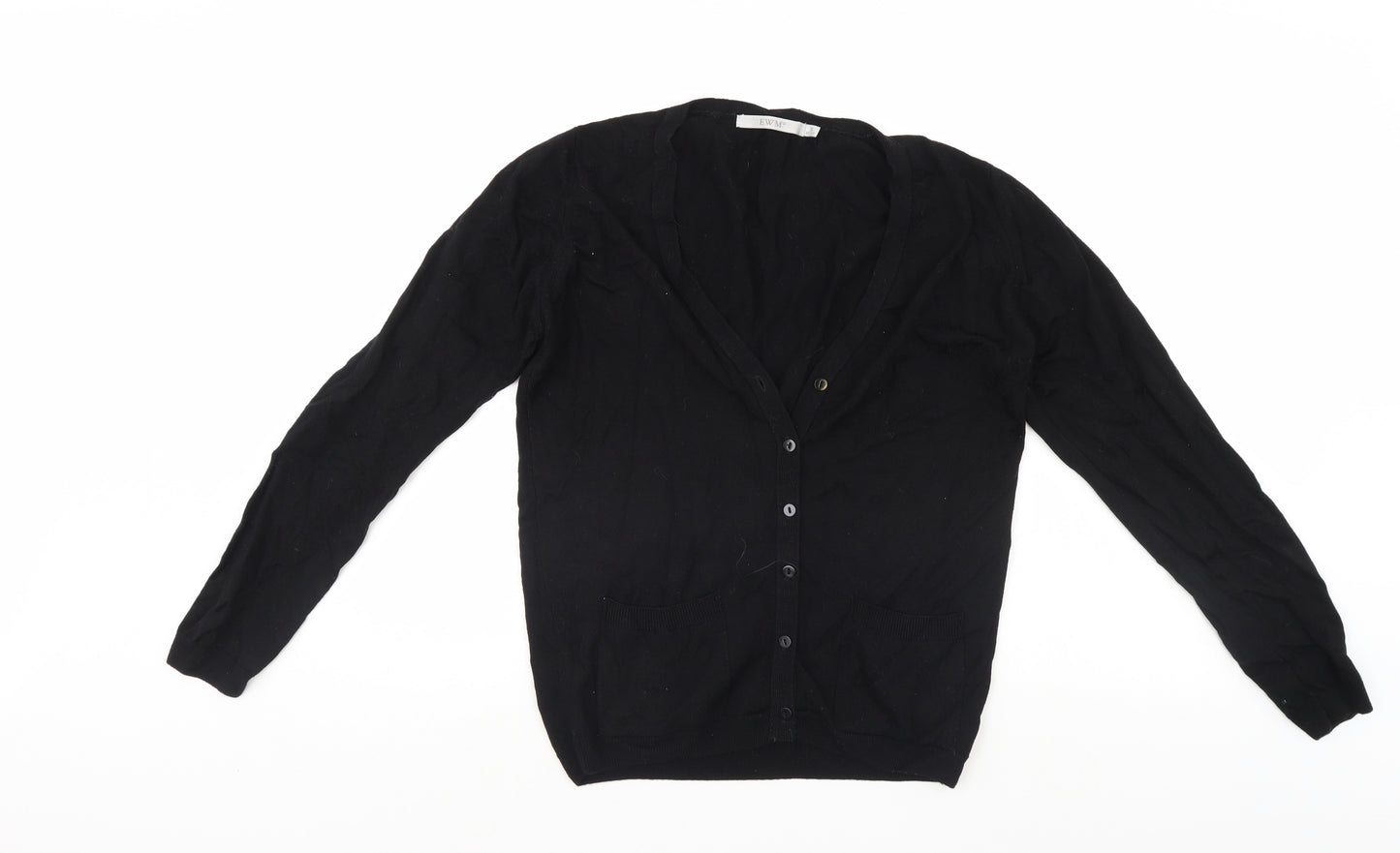 EWM Womens Black   Cardigan Jumper Size 10
