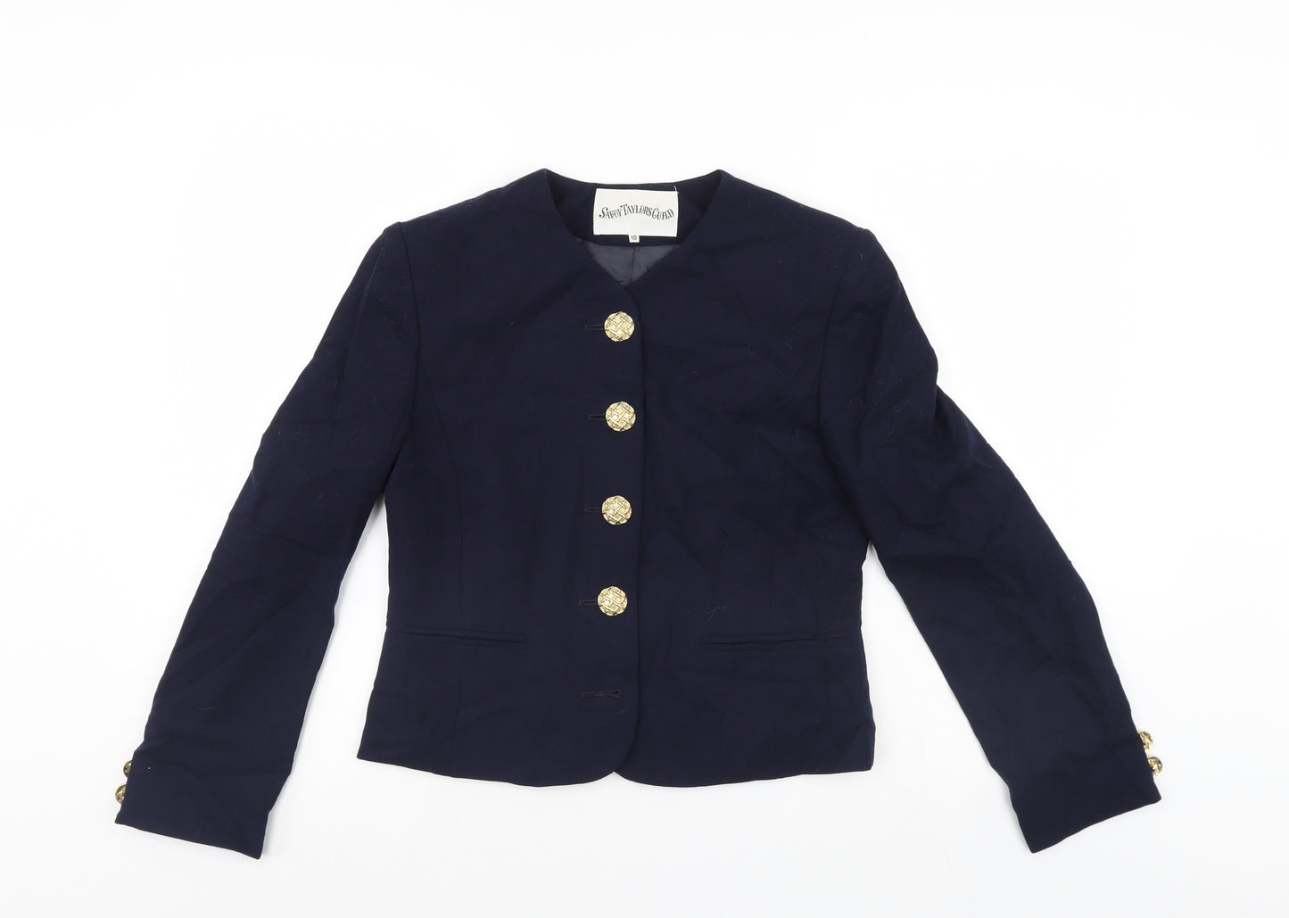 Savoy Taylors Guild Womens Blue   Jacket Blazer Size 10