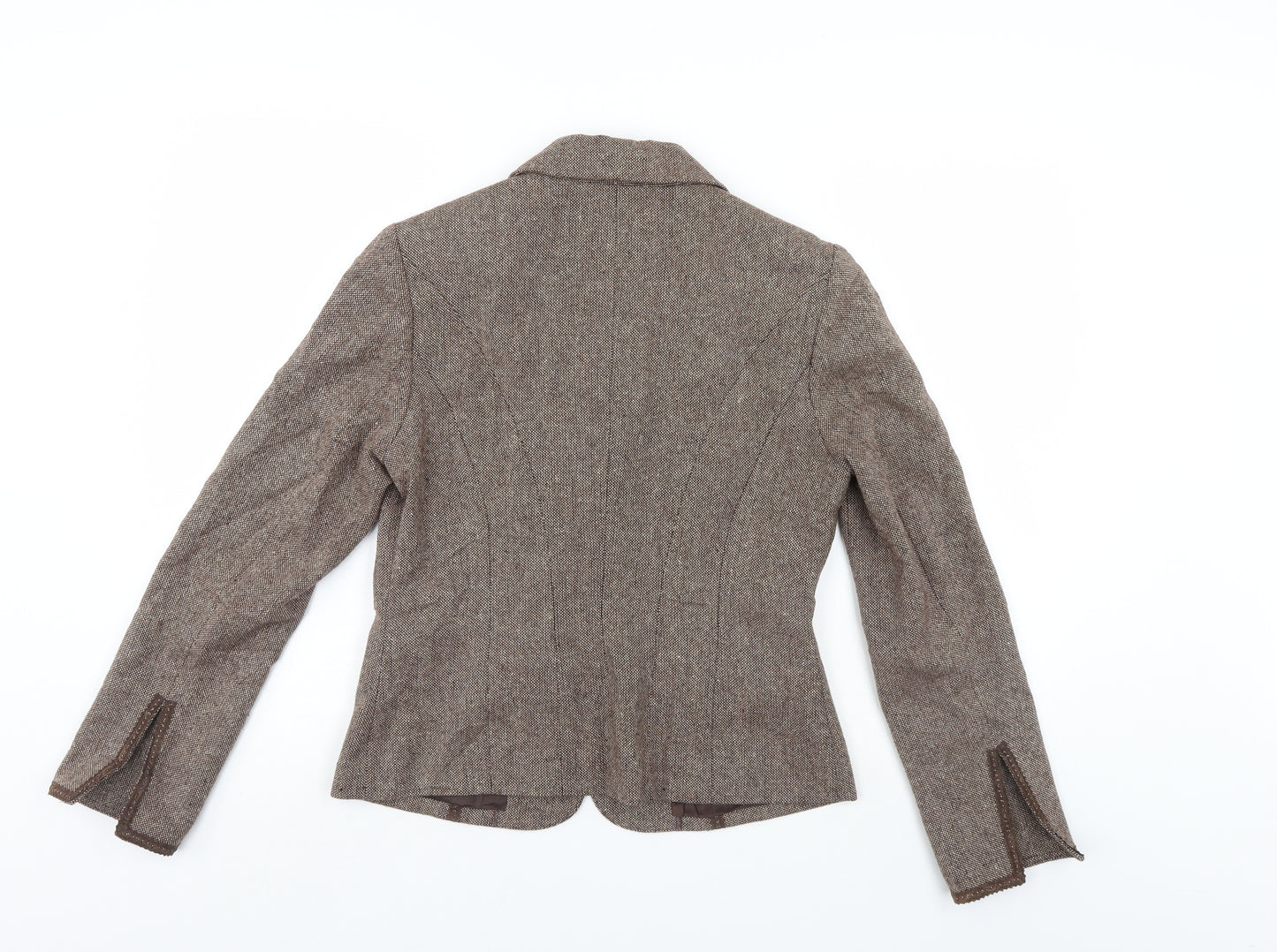 Adini Womens Brown   Jacket Blazer Size S