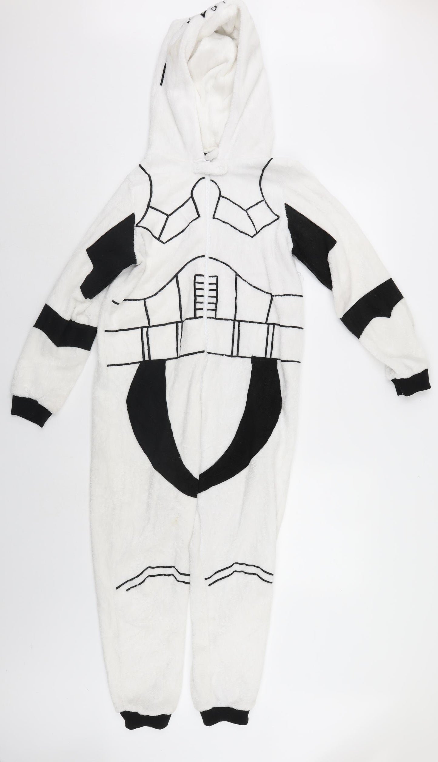 Star Wars Boys White    One Piece Size 11-12 Years  - star wars
