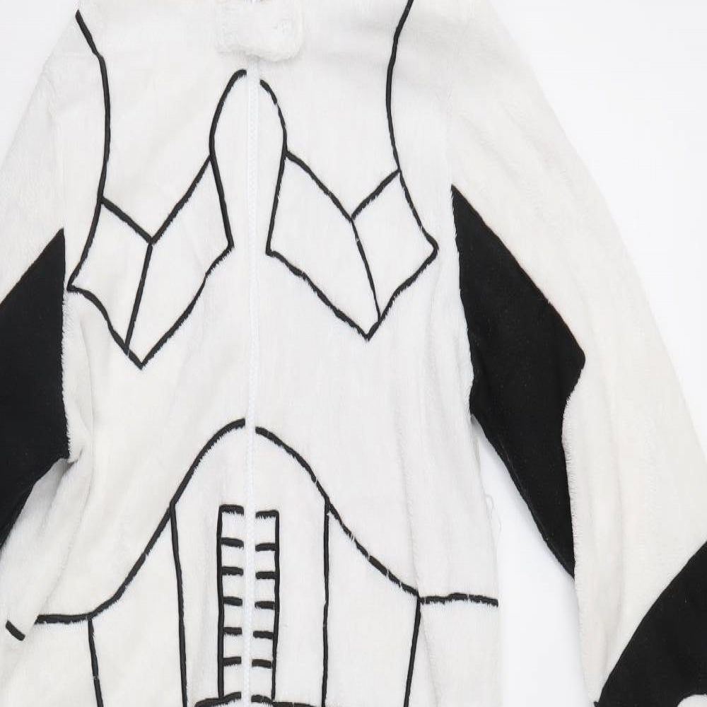 Star Wars Boys White    One Piece Size 11-12 Years  - star wars