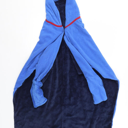 Preworn Girls Blue   Cape Jumper Size 11 Years