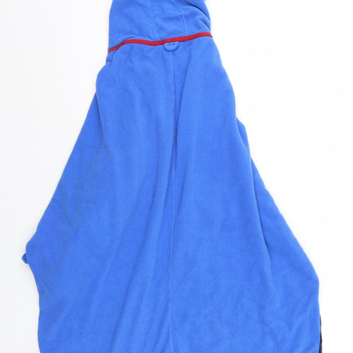 Preworn Girls Blue   Cape Jumper Size 11 Years
