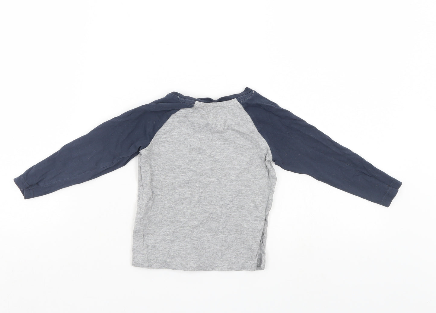 Nutmeg Boys Multicoloured   Henley Jumper Size 12-18 Months