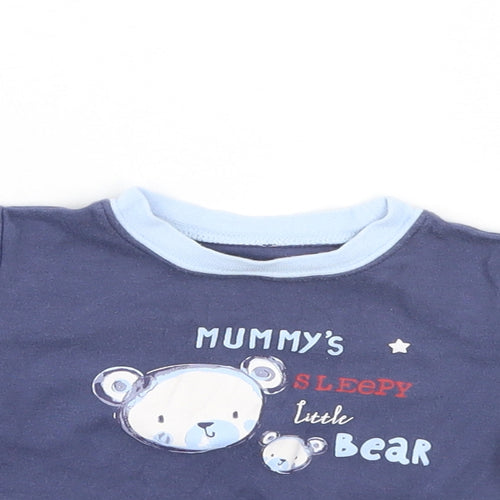 George Boys Blue   Pullover Jumper Size 3-6 Months