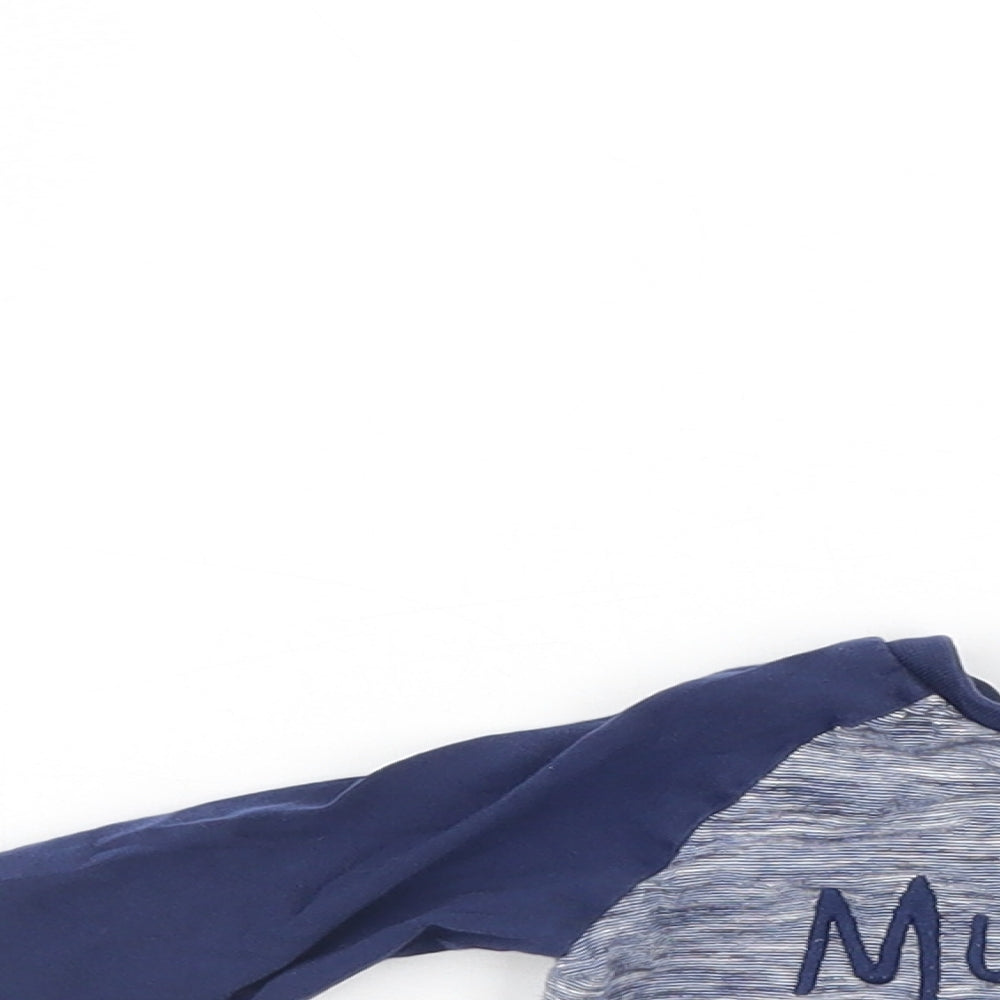 TU Boys Blue   Pullover Jumper Size 3-6 Months