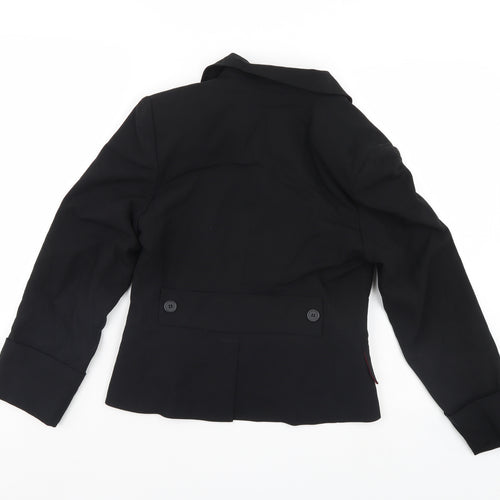 angelo di nepi Womens Black   Jacket Suit Jacket Size 12