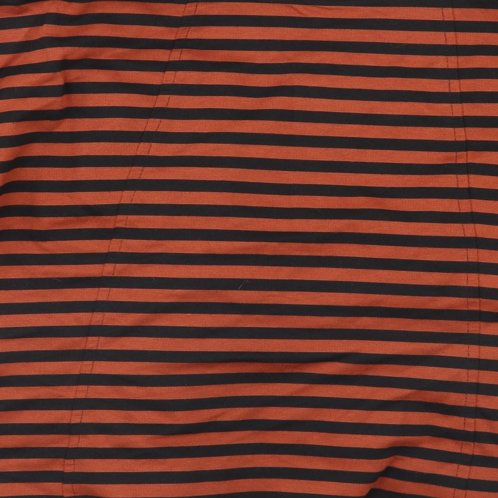 M&Co Womens Multicoloured Striped  Jacket Coatigan Size 16