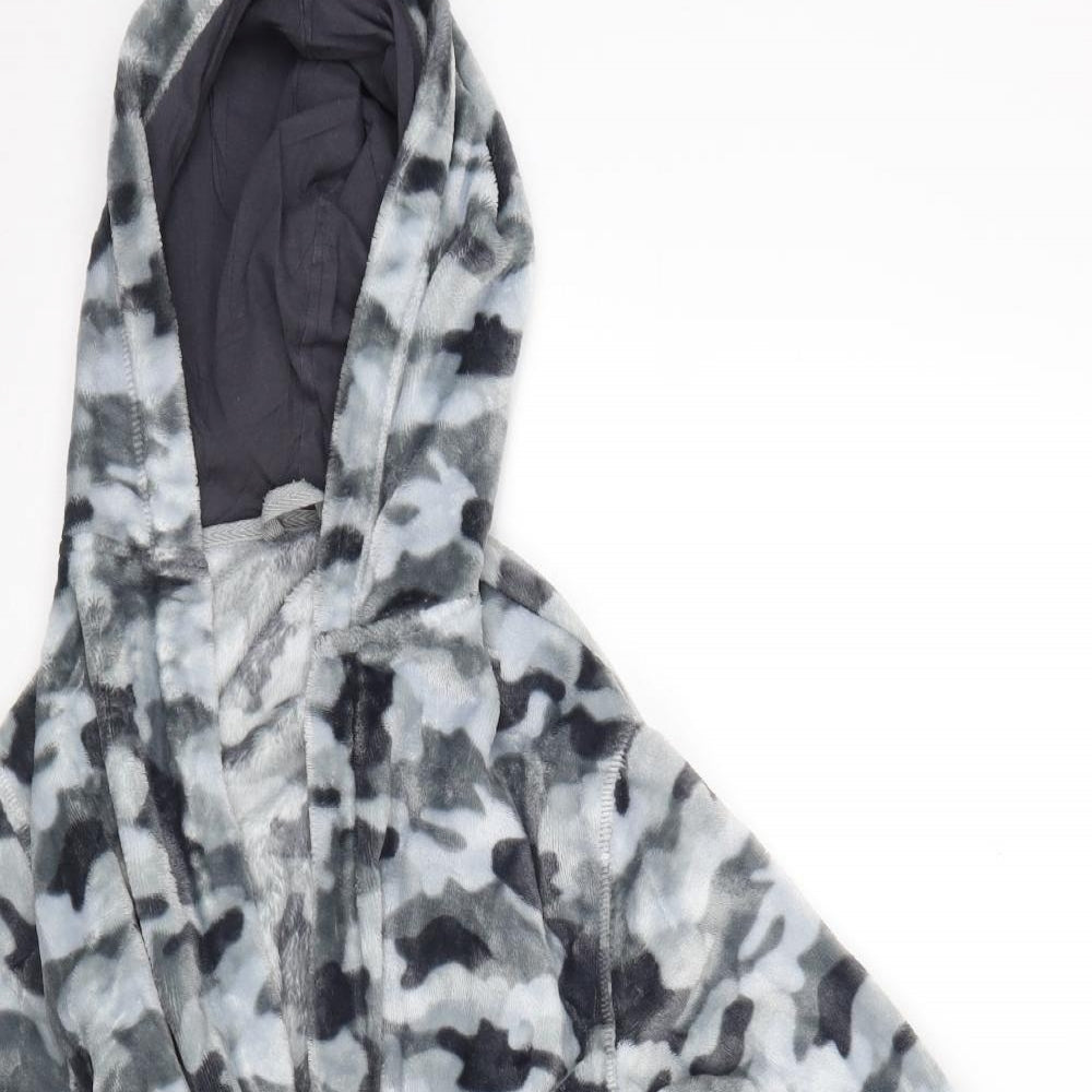 M&S Boys Multicoloured Camouflage   Gown Size 7-8 Years