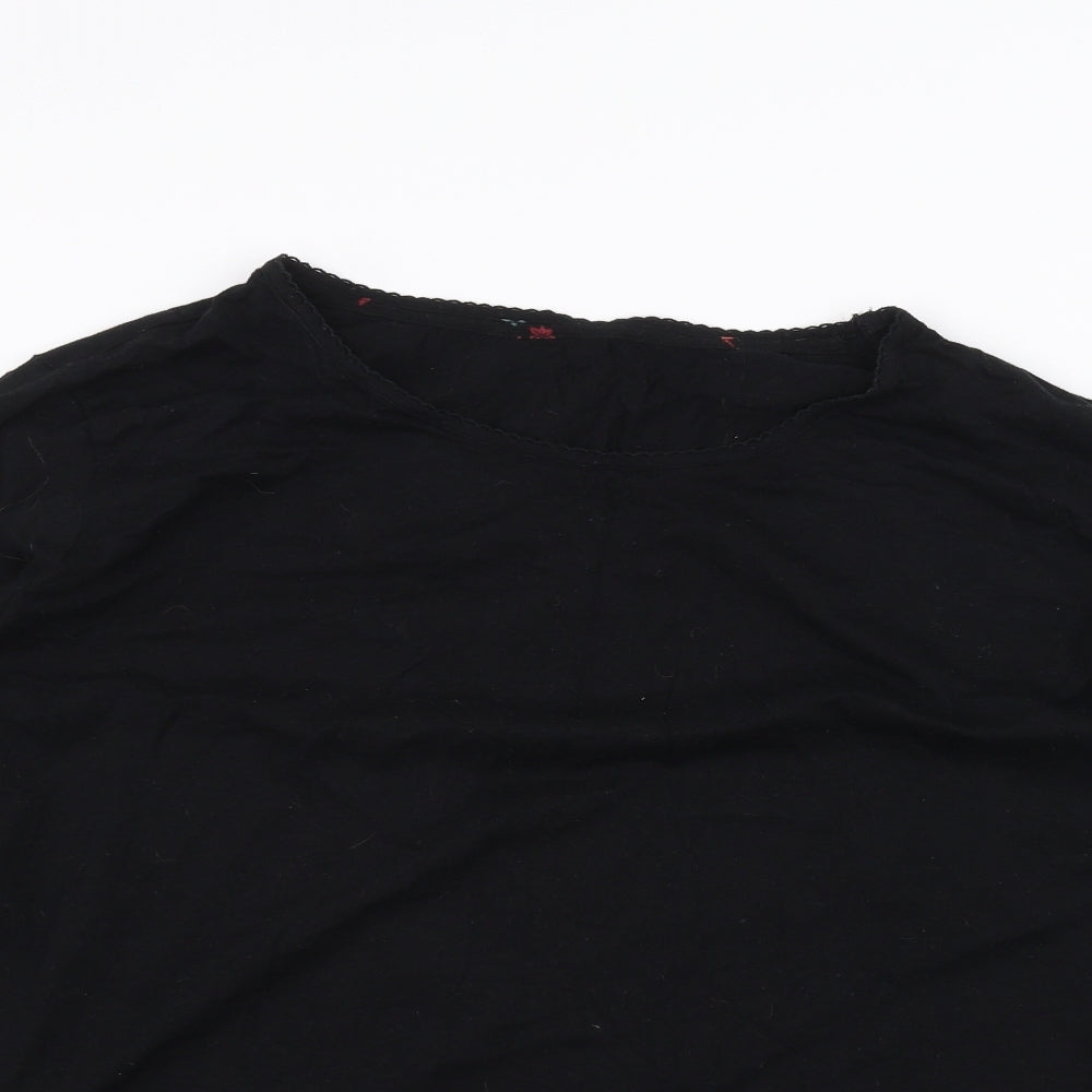 Marks and Spencer Womens Black   Basic T-Shirt Size 20