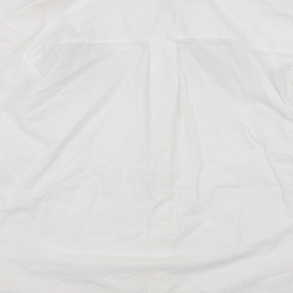 Preworn Mens White    Dress Shirt Size 14