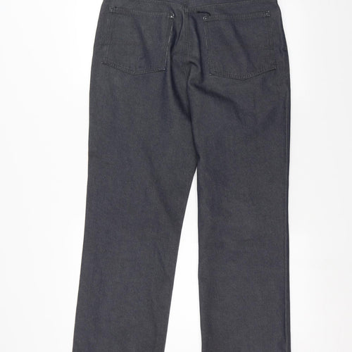 Preworn Mens Grey   Straight Jeans Size 32 in L32 in