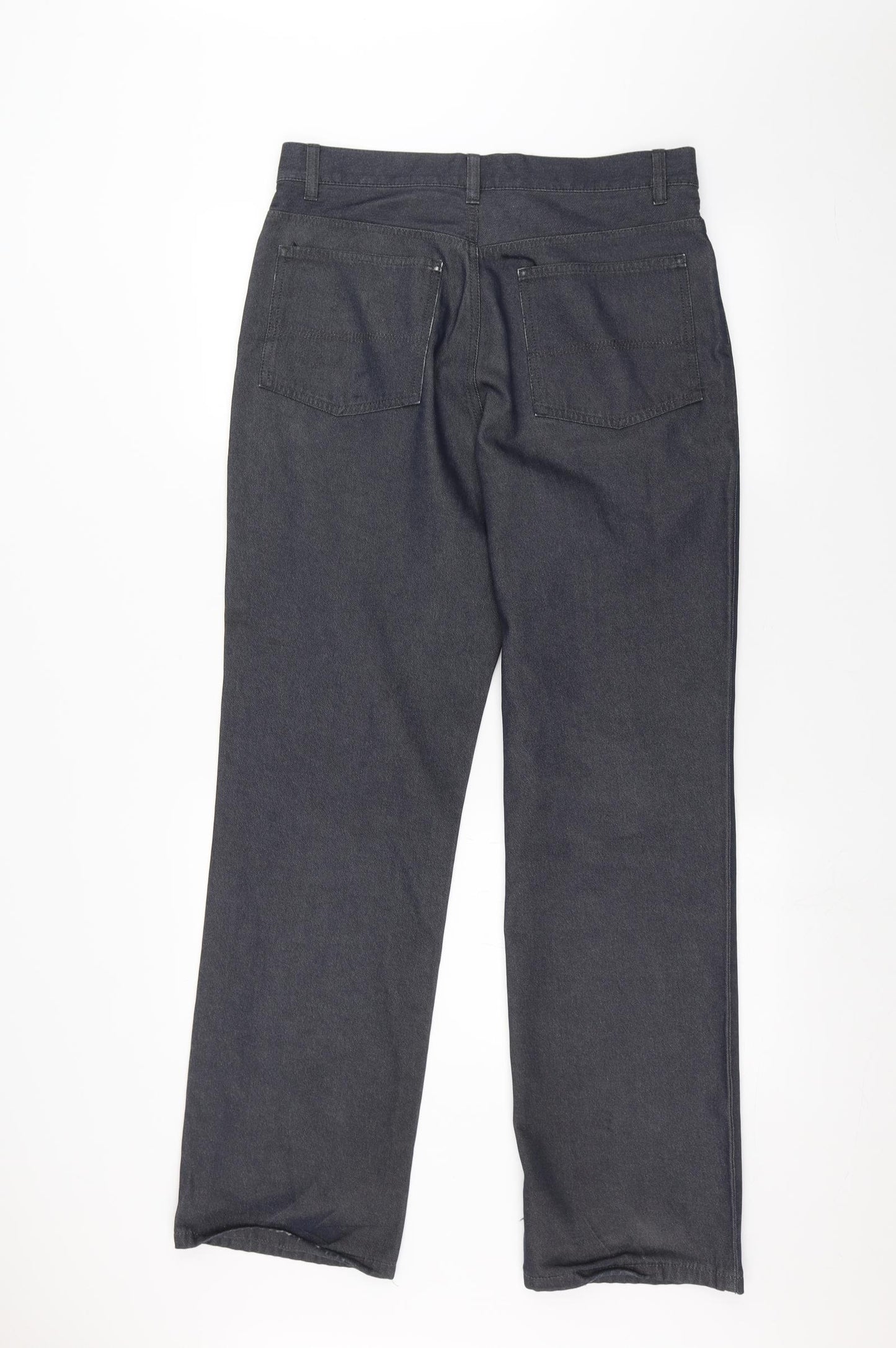 Preworn Mens Grey   Straight Jeans Size 32 in L32 in