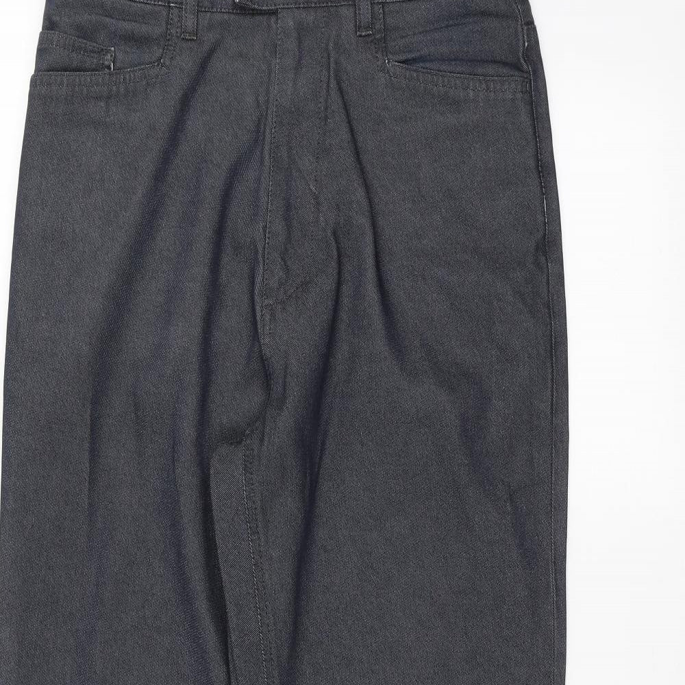 Preworn Mens Grey   Straight Jeans Size 32 in L32 in