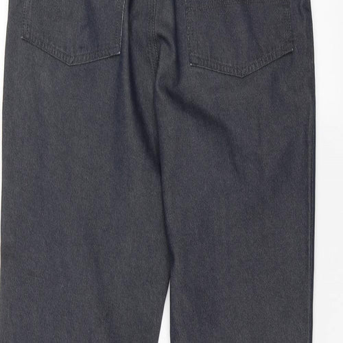 Preworn Mens Grey   Straight Jeans Size 32 in L32 in