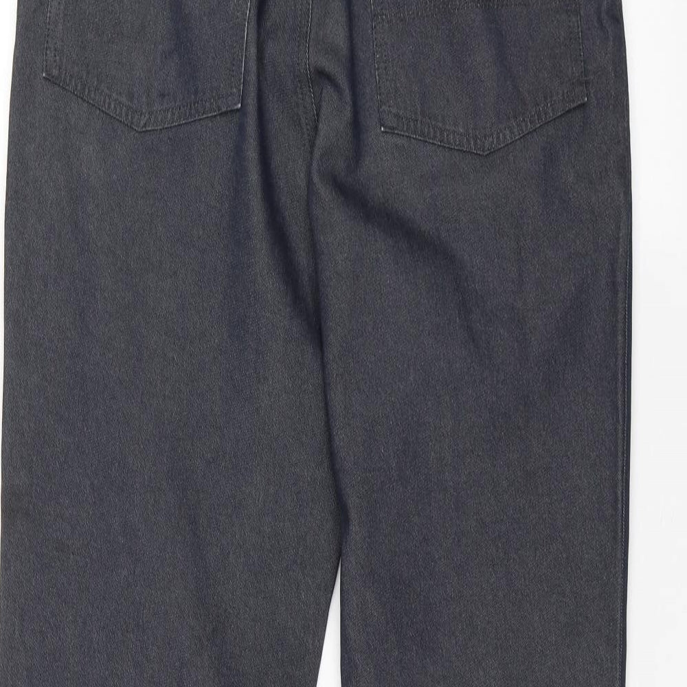Preworn Mens Grey   Straight Jeans Size 32 in L32 in