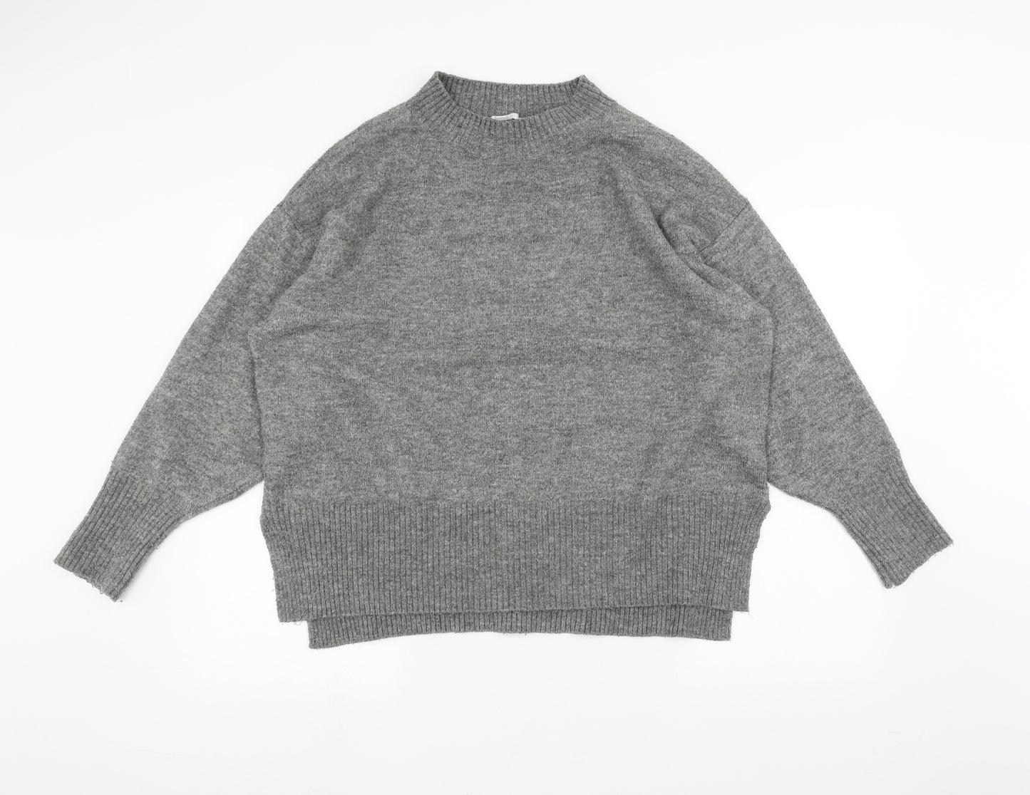 H&M Womens Grey   Pullover Jumper Size L
