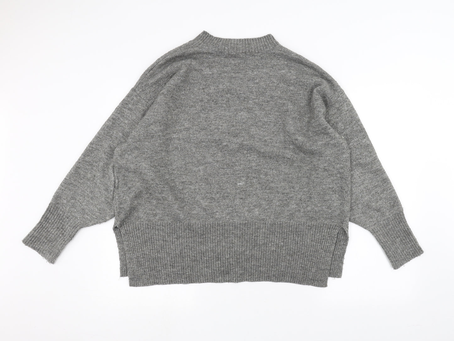 H&M Womens Grey   Pullover Jumper Size L