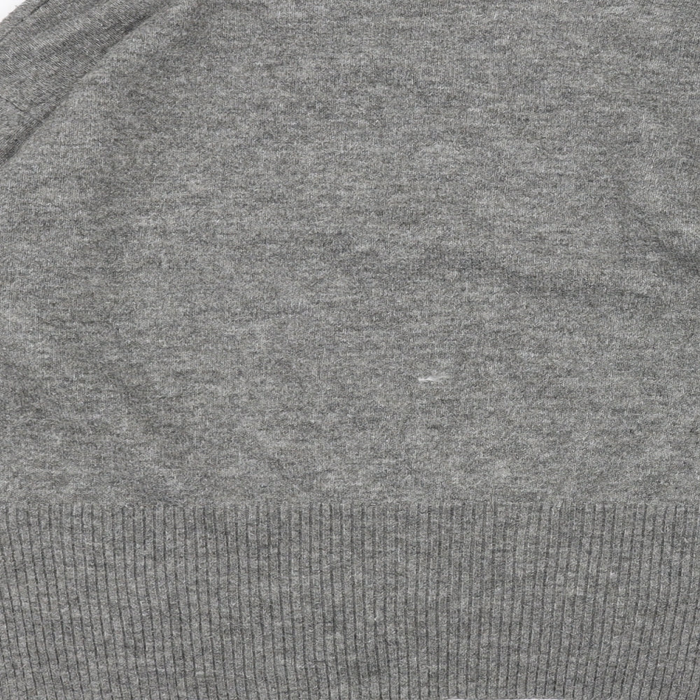 H&M Womens Grey   Pullover Jumper Size L