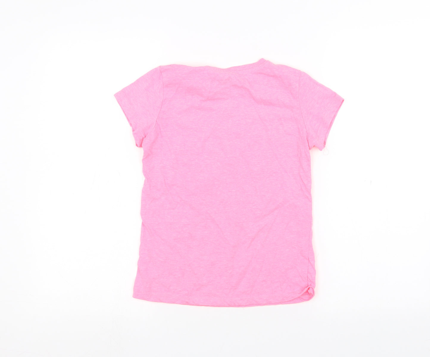 PEP&co Girls Pink   Basic T-Shirt Size 9-10 Years
