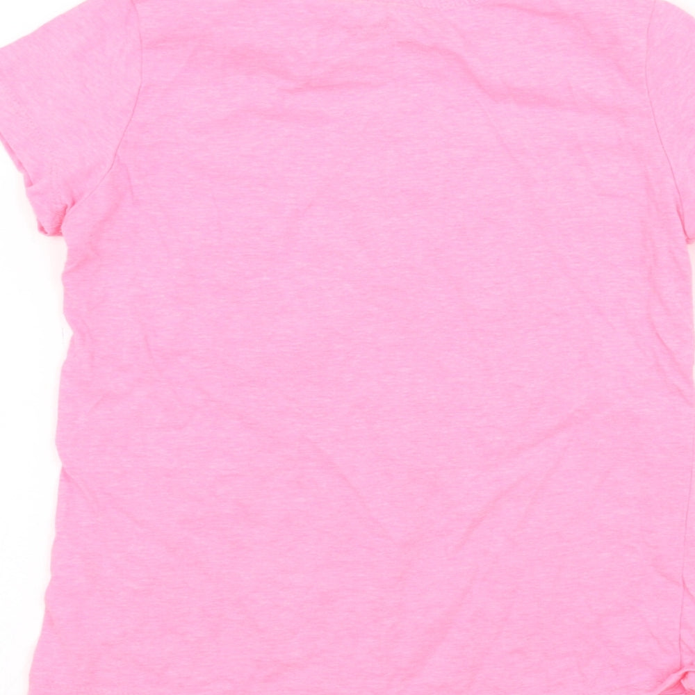 PEP&co Girls Pink   Basic T-Shirt Size 9-10 Years