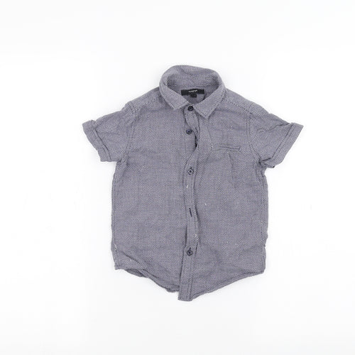 Autograph Boys Blue   Basic Button-Up Size 3-4 Years