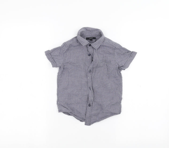 Autograph Boys Blue   Basic Button-Up Size 3-4 Years