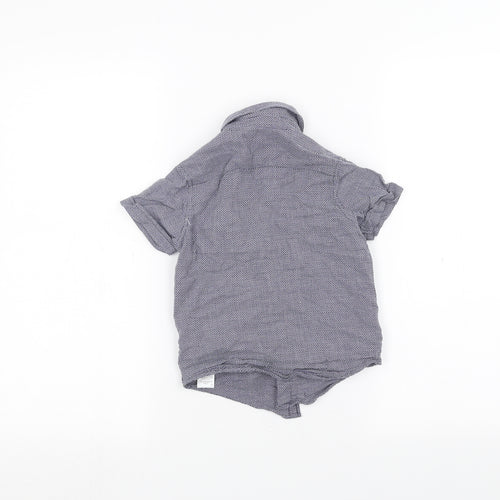 Autograph Boys Blue   Basic Button-Up Size 3-4 Years