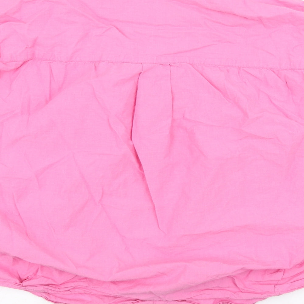 French Connection Womens Pink   Basic Blouse Size M