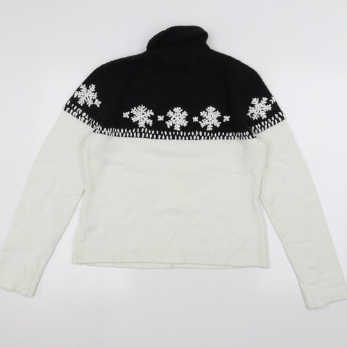 Evie Womens White   Pullover Jumper Size 14