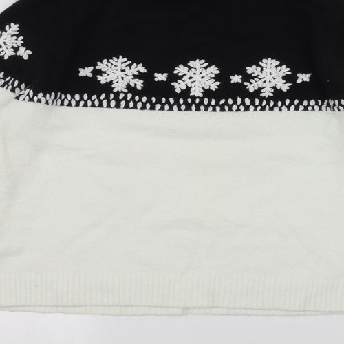 Evie Womens White   Pullover Jumper Size 14