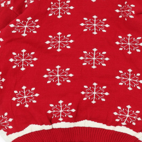 Whisper Mens Red   Pullover Jumper Size M  - chrismas jumper