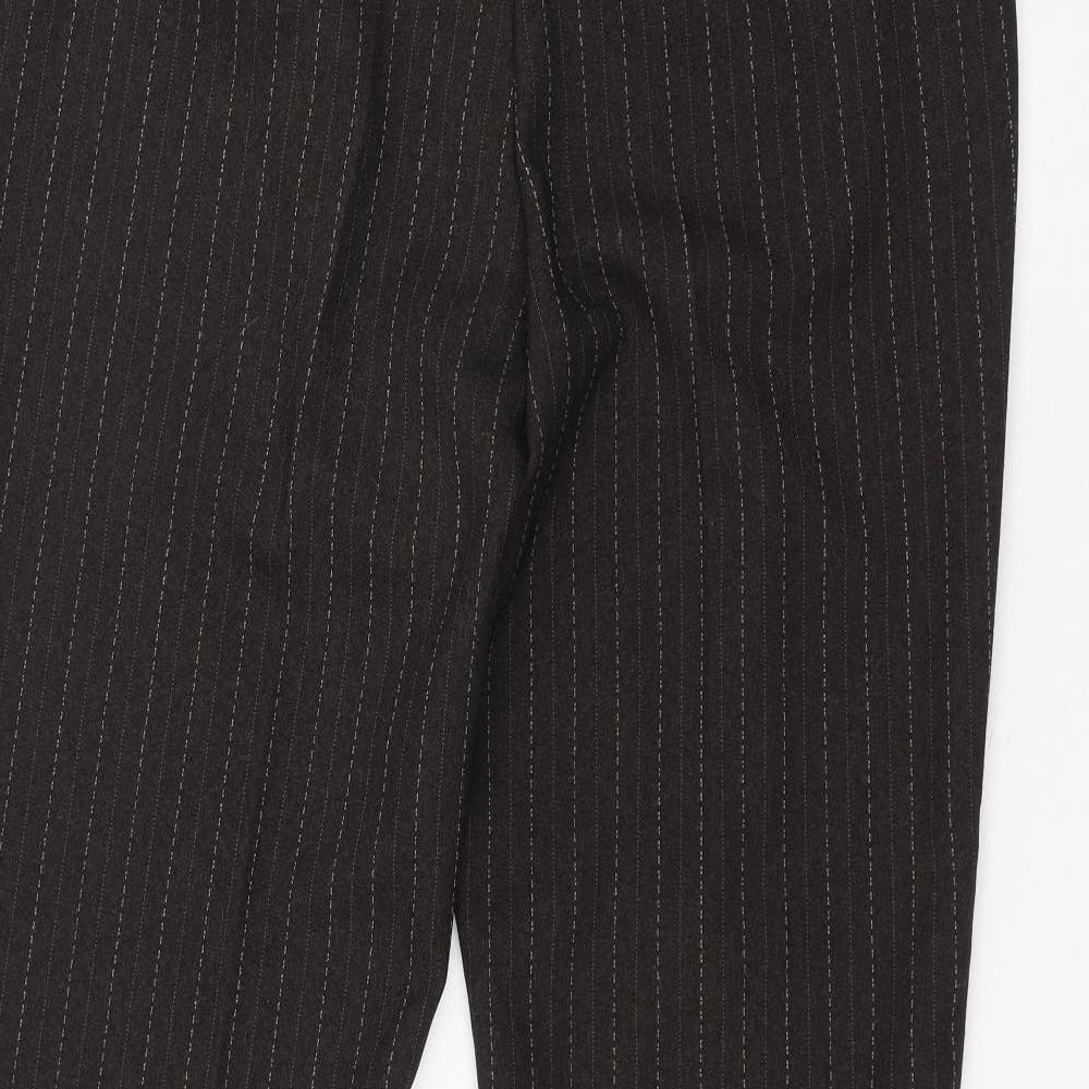 F&F Womens Brown   Trousers  Size 14 L26 in