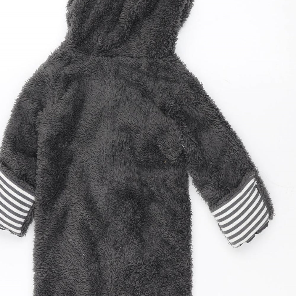 George Baby Grey Solid  Babydoll One Piece Size 3-6 Months