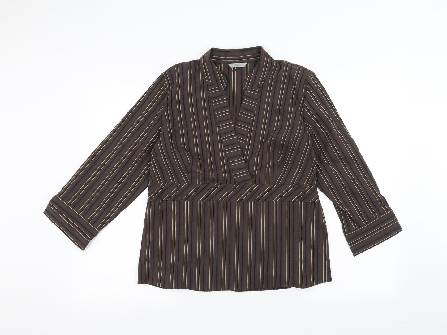 Marks and Spencer Womens Brown   Jacket  Size 16