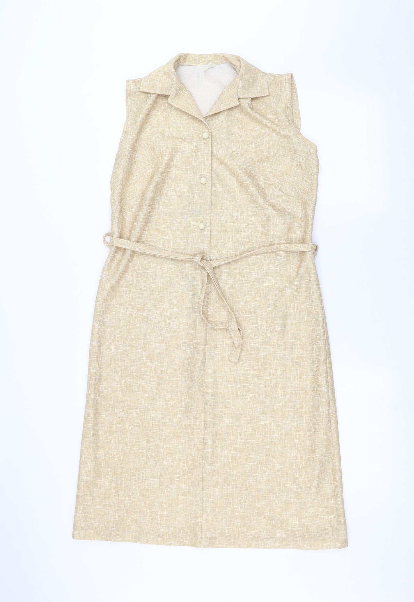Preworn Womens Yellow   A-Line  Size 12