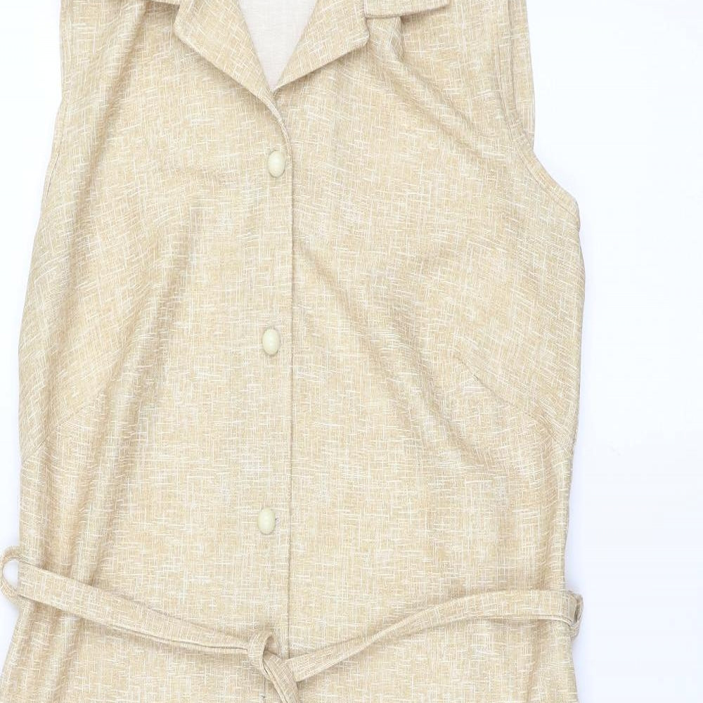 Preworn Womens Yellow   A-Line  Size 12