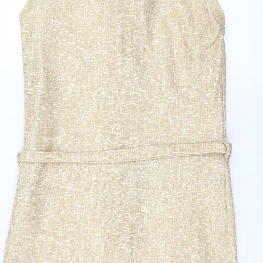 Preworn Womens Yellow   A-Line  Size 12