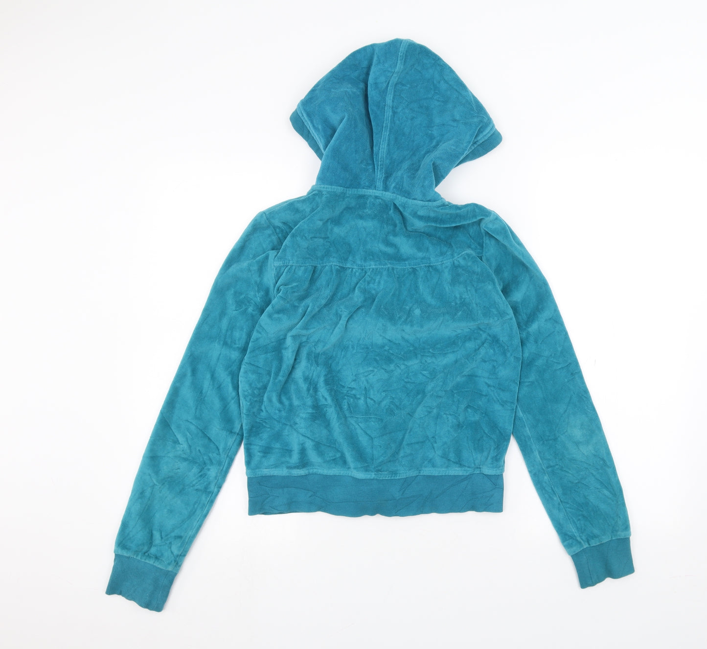 Zara Womens Blue   Full Zip Hoodie Size M