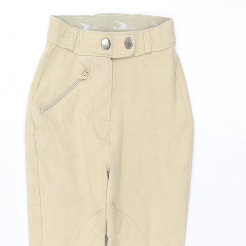 Crane Girls Beige   Sweatpants Trousers Size 7-8 Years
