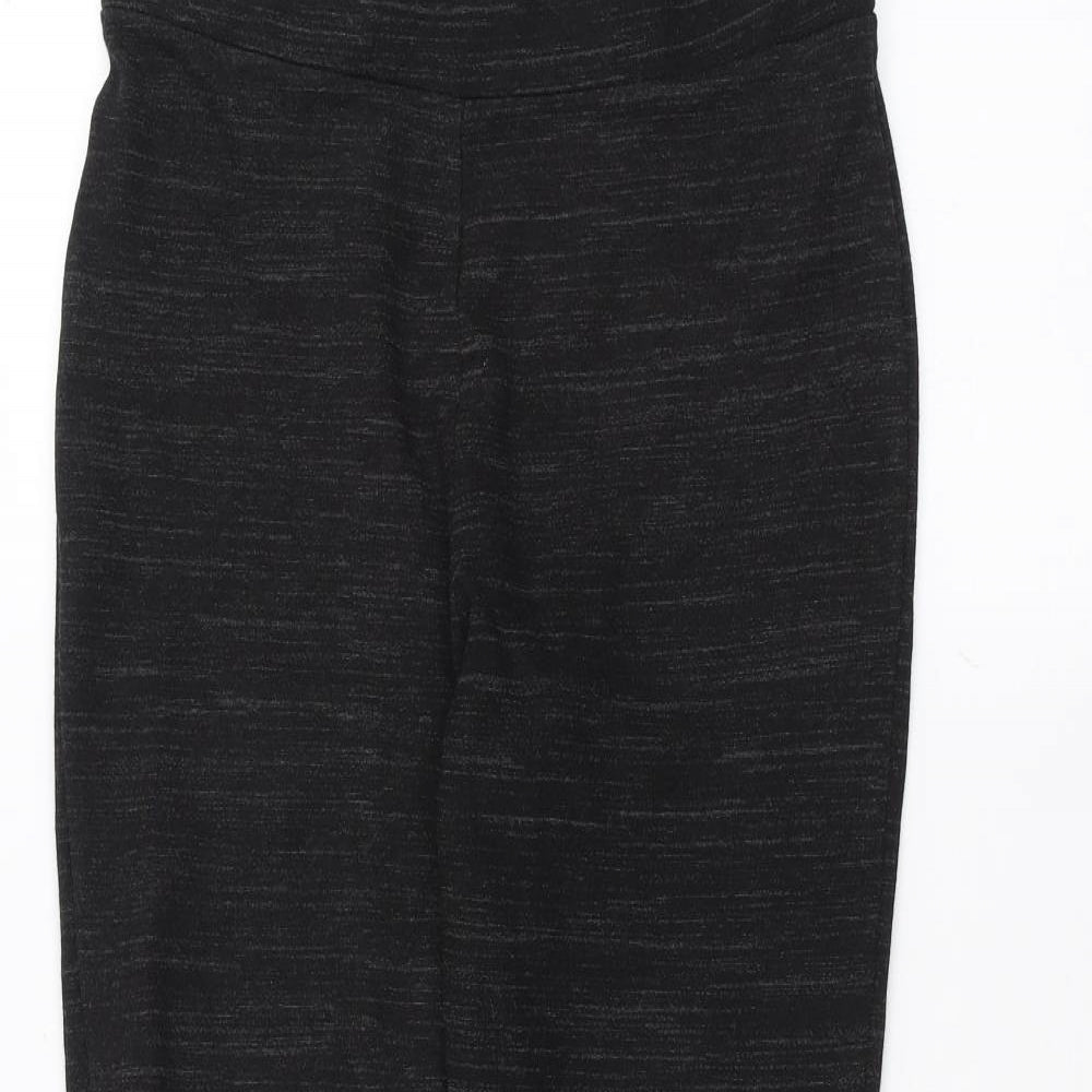 Marks and Spencer Womens Black   Jogger Leggings Size 12 L25 in