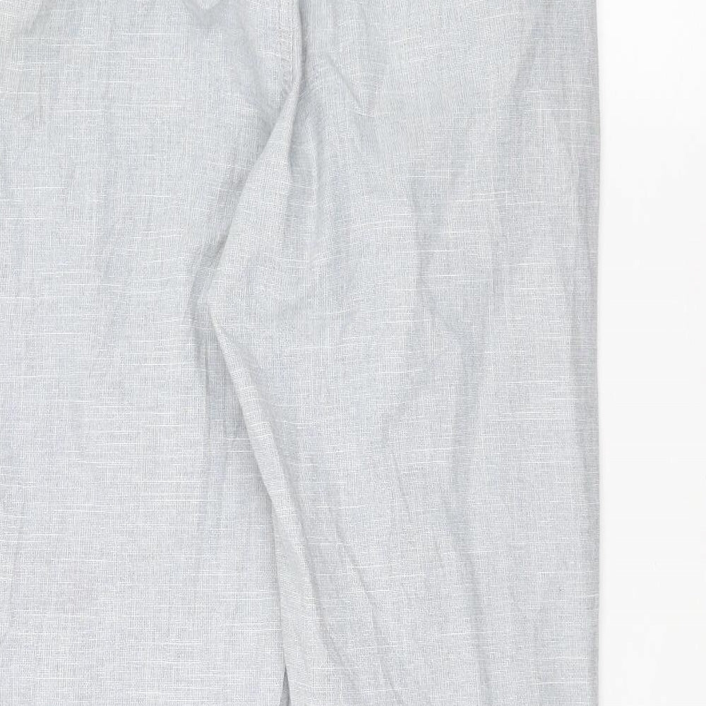 H&M Womens Blue   Trousers  Size 8 L25 in